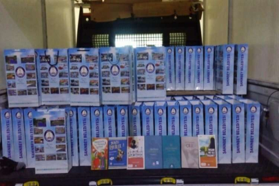 Şahinbey'den kitap desteği
