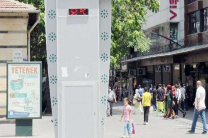 Gaziantep'te termometreler 52 dereceyi gösterdi