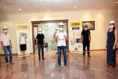 GAZİANTEP YTONG, TSE COVID-19 GÜVENLİ ÜRETİM BELGESİ  ALDI