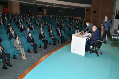 BAŞKAN KILIÇ,  MHP BELEDİYEBAŞKANLARI TOPLANTISINA KATILDI