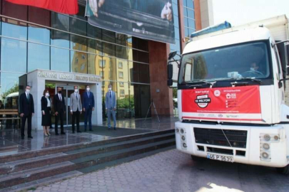GAİB’ten bölge illere maske desteği