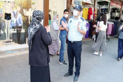ŞAHİNBEY ZABITASINDAN MASKE DENETİMİ