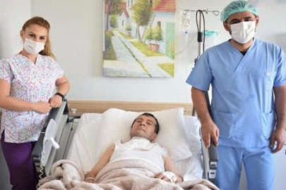 Nefes darlığı ile gitti, 13 santim tiroid bezi olduğu ortaya çıktı