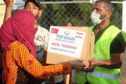 Yedi Başak'tan Lübnan'a yardım