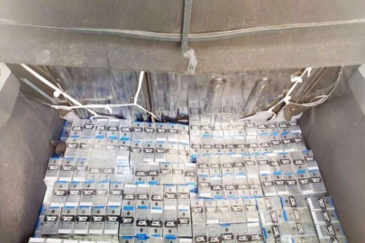 2 bin 500 paket kaçak sigara yakalandı