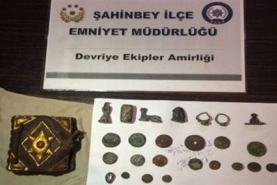Tarihi eser kaçakçıları yakayı ele verdi