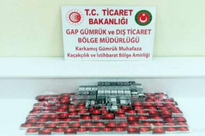 Kaçak sigara ele geçirildi