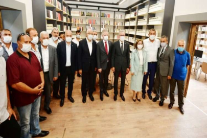 Eski cezaevinden dönüştürülen kütüphane açıldı