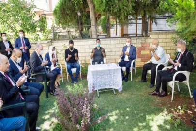 Bakan Gül’den Delen ailesine taziye ziyareti