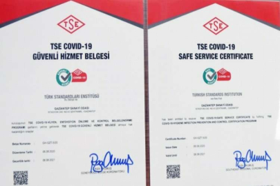 GSO ‘COVID-19 GÜVENLİ HİZMET BELGESİ’ ALDI