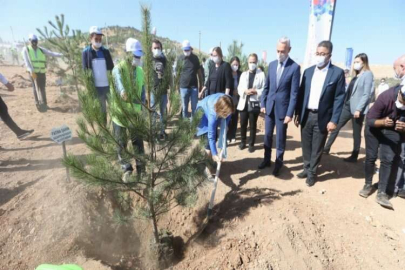 BÜYÜKŞEHİR, 27 MİLYON FİDAN HEDEFİ İÇİN DESTEĞİ SÜRDÜRÜYOR