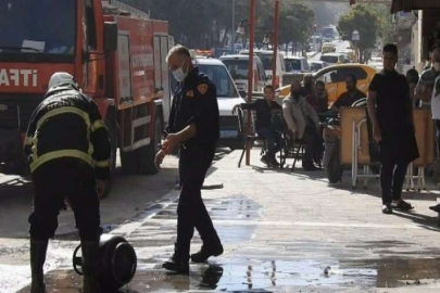Demlik yangın çıkardı