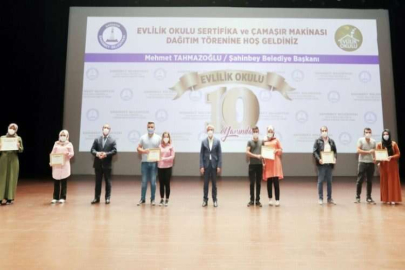 134 ÇİFT SERTİFİKA ALDI