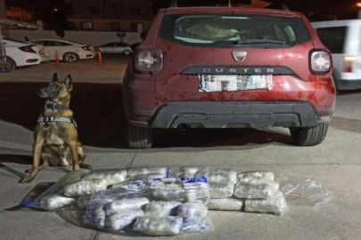 20 kilo uyuşturucu ele geçirildi