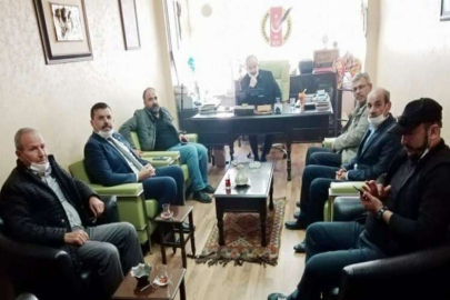 İYİ PARTİ'DEN NİZİP GAZETECİLER CEMİYETİNE ZİYARET
