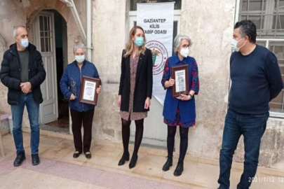 Gaziantep Kulübü’nün özel ödülü sağlıkçılara