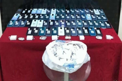 66 adet kaçak telefon ele geçirildi