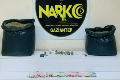 61,5 kilo uyuşturucu ele geçirildi