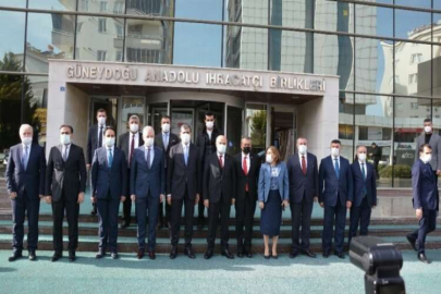 Vali Gül ve Başkan Şahin hububat ihracatçılarını kutladı