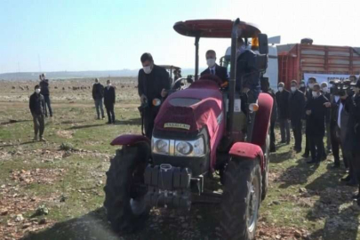 Cumhurbaşkanı Erdoğan’ın örnek gösterdiği ilçede çiftçiye büyük destek