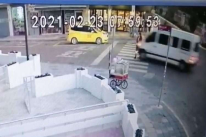 Yaya geçidinde durmadı, yayayı ezdi geçti