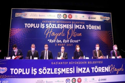 Gaziantep’te belediye işçilerinin maaşına yüzde 20,6 zam