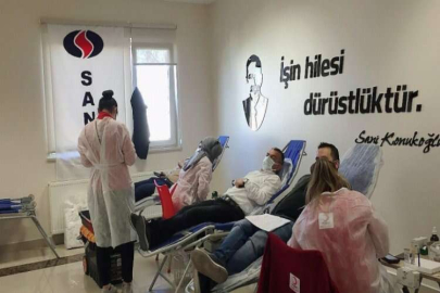 SANKO TEKSTİL ADIYAMAN İŞLETMESİ ÇALIŞANLARI KAN BAĞIŞI YAPTI