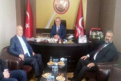 Ali Peri parti ziyaretlerini sürdürüyor