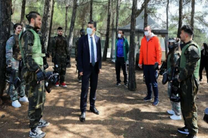 Doğa da spor günleri gençlerden büyük ilgi gördü