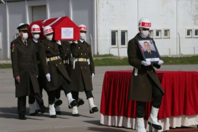 Suriye’de şehit olan Uzman Onbaşı Çakır memleketine uğurlandı