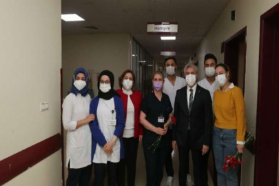 Tahmazoğlu, sağlık çalışanlarını unutmadı