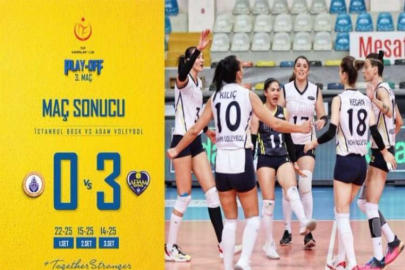 ALKIŞLAR ADAM VOLEYBOL'A