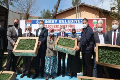 ŞAHİNBEY BELEDİYESİ’NİN 12.301.932 ADET MEYVE VE SEBZE FİDE DESTEĞİ SÜRÜYOR