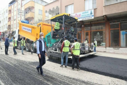 Şahinbey’de asfalt sezonu başladı