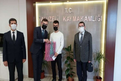 Yavuzeli’nde dereceye giren öğrenciler ödüllendirildi