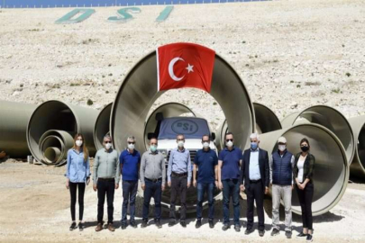 DSİ Genel Müdürü Gaziantep'teki yatırımları inceledi