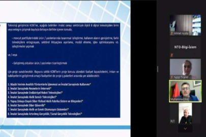 NTO’da KOSGEB destek programları anlatıldı