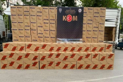 Gaziantep’te 10 günde 12 milyon 830 bin bandrolsüz makaron yakalandı