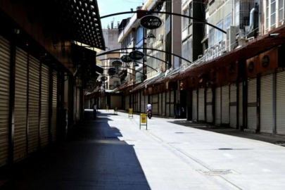 Gaziantep’te bayramda caddeler boş kaldı