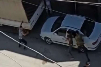 Bıçaklı, satırlı kavgada taş ve sopalar havada uçtu