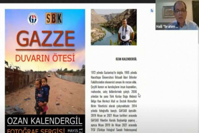 ‘GAZZE DUVARIN ÖTESİ’ SERGİSİ SANATSEVERLERLE BULUŞTU