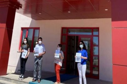 Oğuzeli MYO öğrencilerinden pandemi ve çevre temizliği etkinliği