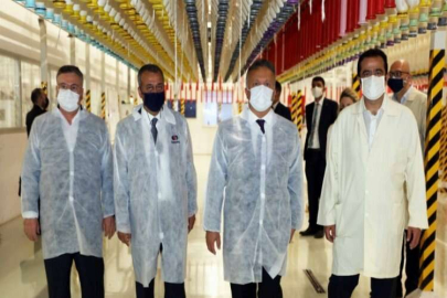 TİM Başkanı İsmail Gülle SANKO Tekstil tesislerini gezdi