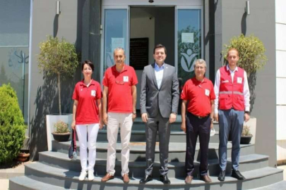 Kızılay’dan GAGİAD’a teşekkür plaketi