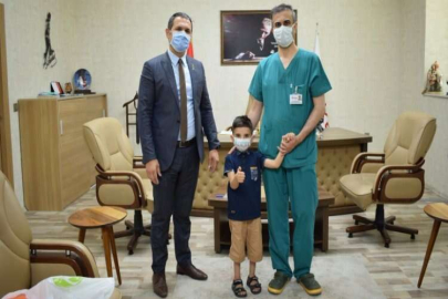 MİNİK MİKAİL’İN YÜZÜNÜ ANKA GÜLDÜRDÜ