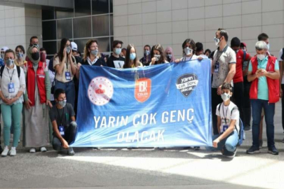 Öğrenciler "Yarın Çok Genç Olacak" projesi kapsamında Gaziantep’i gezdi.