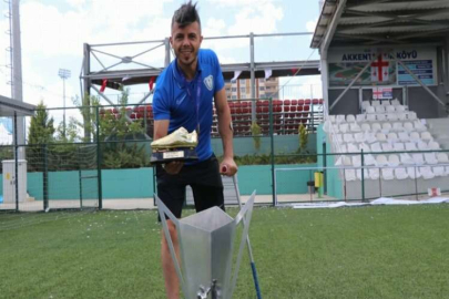 Üniversite sınavına giremedi ama gol kralı oldu