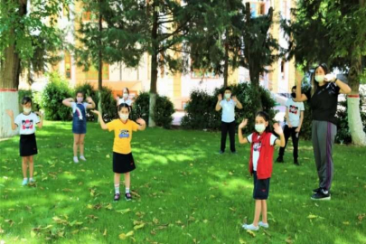 GKV Özel İlkokulu’nda yüz yüze eğitim başladı