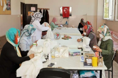Şehitkamil’de el beceri kursları yeniden kapılarını açtı