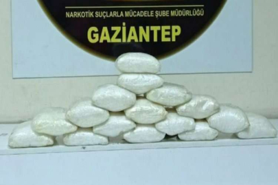 Yolcu otobüsünde 16 kilogram uyuşturucu ele geçirildi